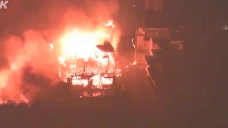 Drama u Japanu: Vatrogasci se bore s najgorim požarom posljednih nekoliko godina