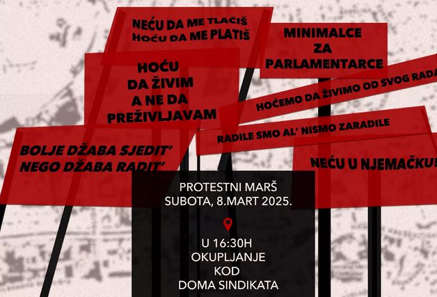 U Sarajevu i Mostaru protestne šetnje povodom 8. marta: Dižemo glas protiv nepravde