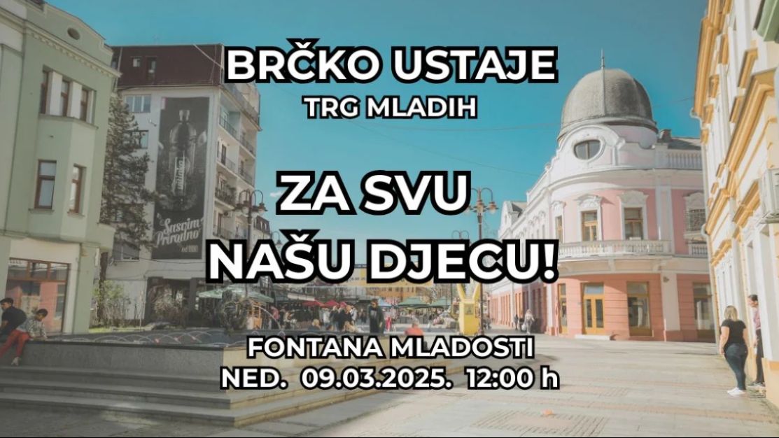 Glavni povod je vijest o pronalasku 31 djeteta u jednoj porodičnoj kući u brčanskom naselju Ivici, među kojima su bebe i djeca uzrasta do 12 godina
