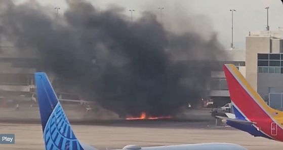 Najavljena je istraga uzroka ove nesreće, dok je s aerodroma rečeno da je požar ugašen te da su se letovi nastavili odvijati prema uobičajenom rasporedu.