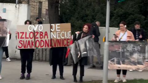 Pokušali su i blokirati glavnu saobraćajnicu u pravcu prema Ilidži, ali u tome nisu uspjeli     