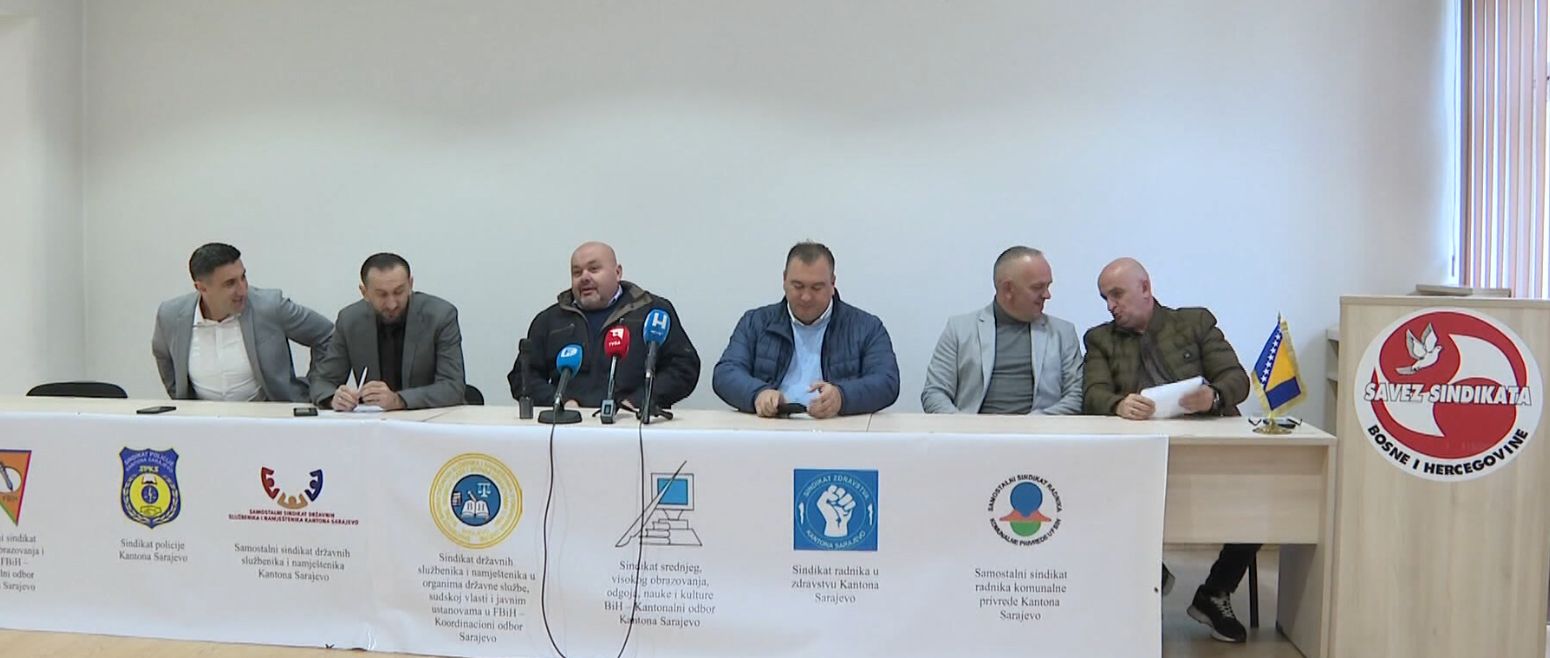 Ukoliko se do 31. marta ne ispune njihovi zahtjevi, na ulicu će izaći 25 hiljada radnika