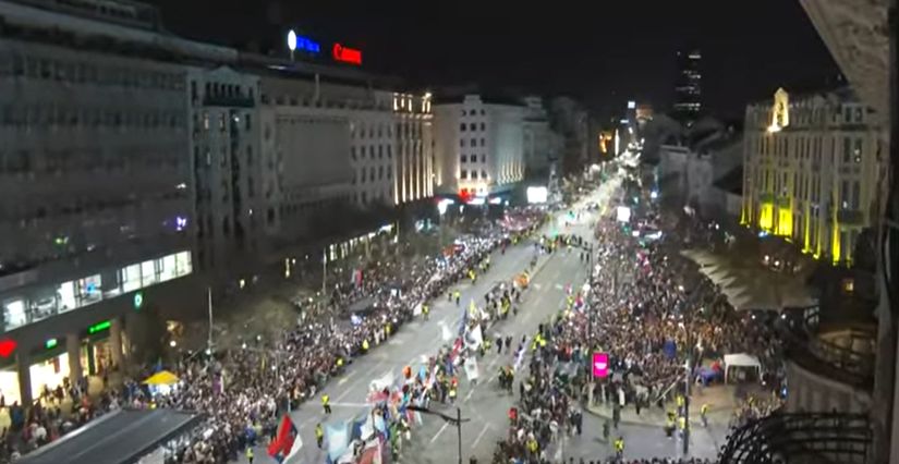 Za danas su u Beogradu zakazani veliki protesti protiv (straho)vlade predsjednika Srbije Aleksandra Vučića.
