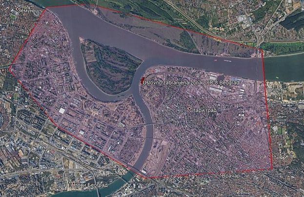 Direktorat civilnog vazduhoplovstva Republike Srbije uveo je zabranu snimanja iz zraka u značajnom dijelu Beograda za naredna tri dana.