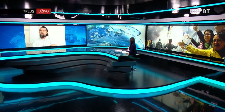 Istakao je kako se vlast osjeća moćno zbog onih koji ih podržavaju ali i zbog medija koji stvaraju atmosferu u društvu