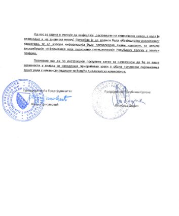 Objavljujemo dokument: Cvijanović i Dodik izdali 'instrukcije' ambasadorima i konzulima
