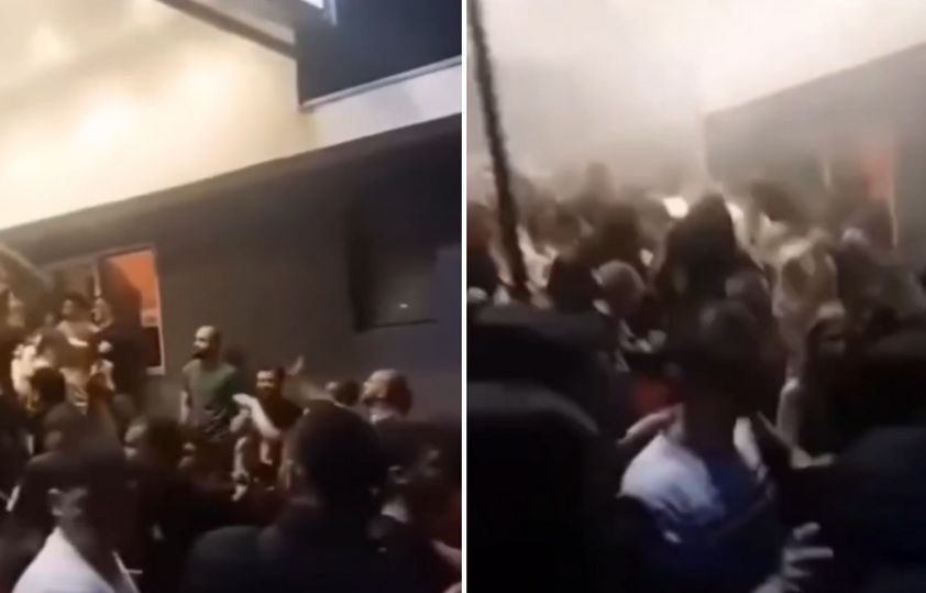 Na društvenim mrežama pojavio se novi snimak tragične noći u Kočanima u Sjevernoj Makedoniji.