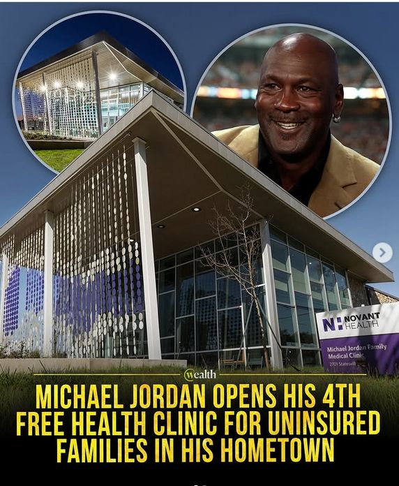 Michael Jordan otvorio četvrtu kliniku za ljude koji ne mogu platiti liječenje