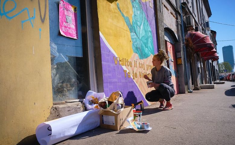 U Beogradu oslikan mural posvećen Valteru, čuvenom heroju odbrane Sarajeva