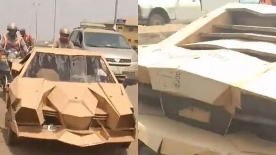 Automobil je potpuno ispravan, a što je "najluđe", može razviti brzinu od 40 kilometara na sat