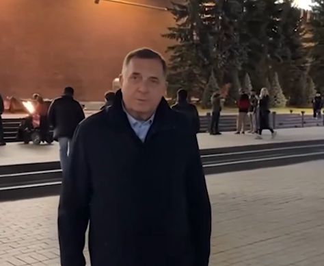 Dok ga traži bh. pravosuđe: Dodik se oglasio iz Moskve