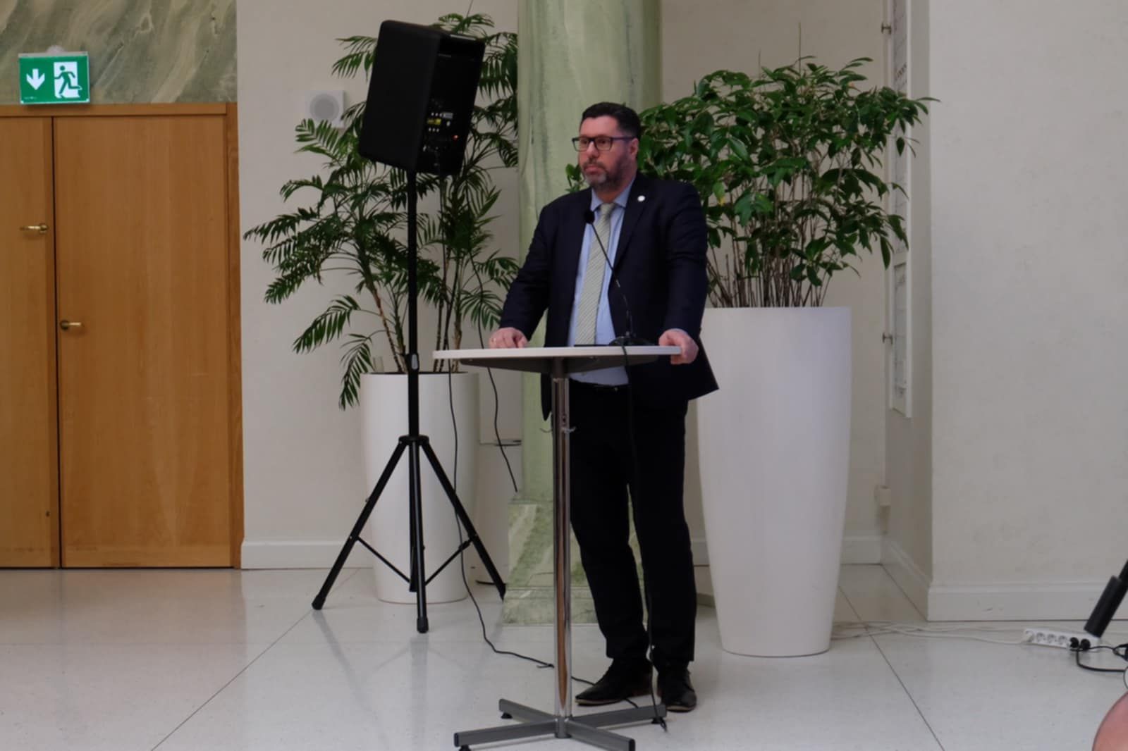 U vremenima globalnog nemira, sada je ponovo potrebno da se manifestuje osjećaj agentnosti, ovog puta u insistiranju na održavanju i unapređenju vladavine prava, rekao Šošić
