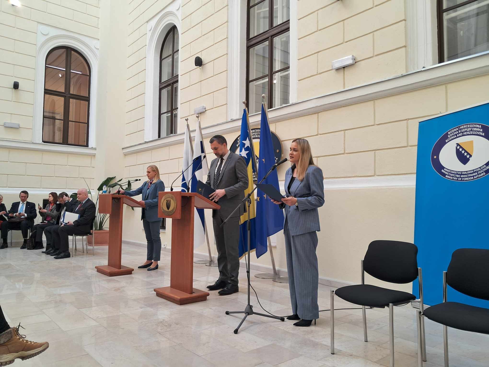 Predsjedavajuća OSCE-a: Pozivam političke lidere da poštuju Ustav BiH i da ne destabiliziraju državu