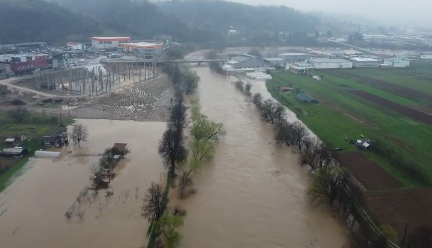 Strahota u Visokom: Pogledajte snimke iz zraka