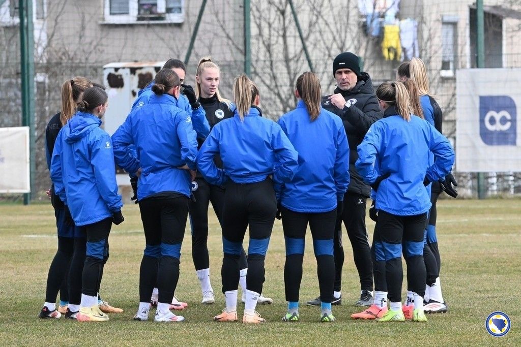 Počinju pripreme za dvije utakmice UEFA Lige nacija za žene koje će odigrati protiv Poljske.