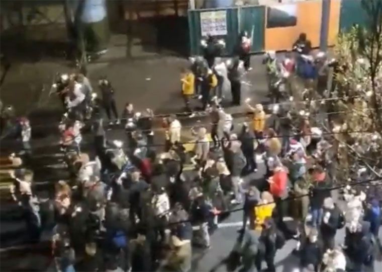 Govorilo se o mogućim neredima ali su protesti završili bez većih incidenata