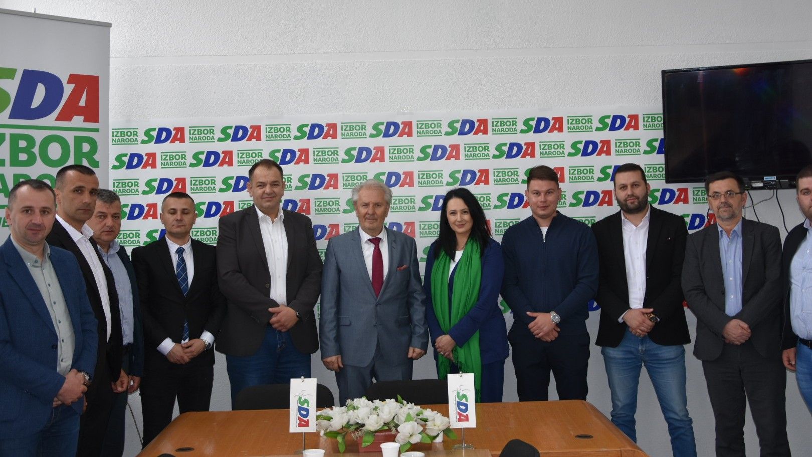 Potpredsjednik Lendo održao je i sastanak sa članovima Kantonalnog odbora SDA BPK Goražde