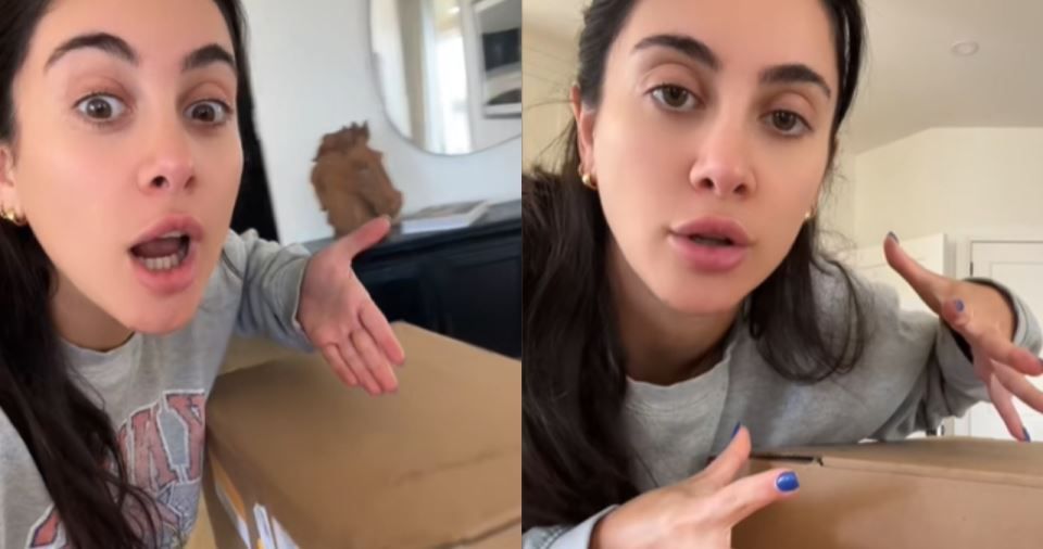 iktorija je, ne sluteći ništa, otvorila vrata i preuzela pošiljku, dok je njen suprug bio zauzet telefonskim razgovorom