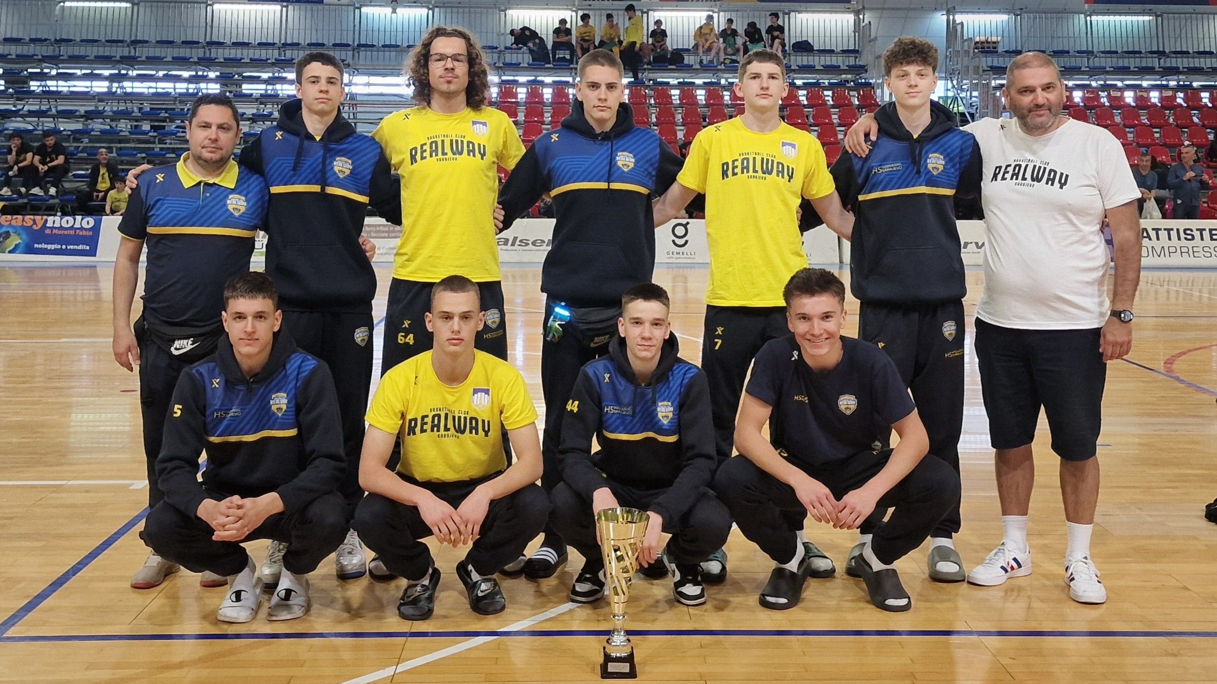 Košarkaški klub 'Realway”'najbolji na turniru u Italiji, osvojili dvije zlatne i bronzanu medalju