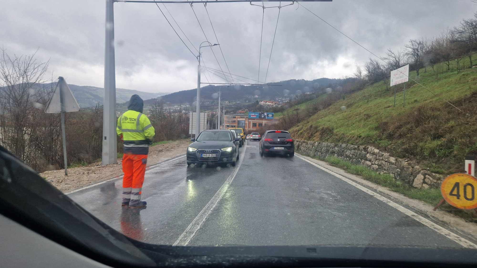 Od Vogošće do Sarajeva ništa novo: I danas ogromne gužve zbog radova 