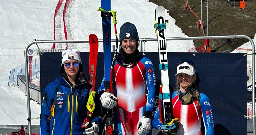 Za 53 stotinke od Muzaferije bila je brža Romane Miradoli, a na treću poziciju s 61 stotinkom zaostatka plasirala se Laura Gauche