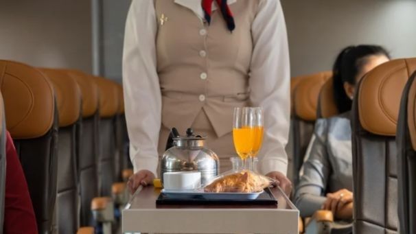 Voda koja se koristi za pripremu toplih napitaka dolazi iz poznatih "pitkih" spremnika u avionu, koji se rijetko čiste