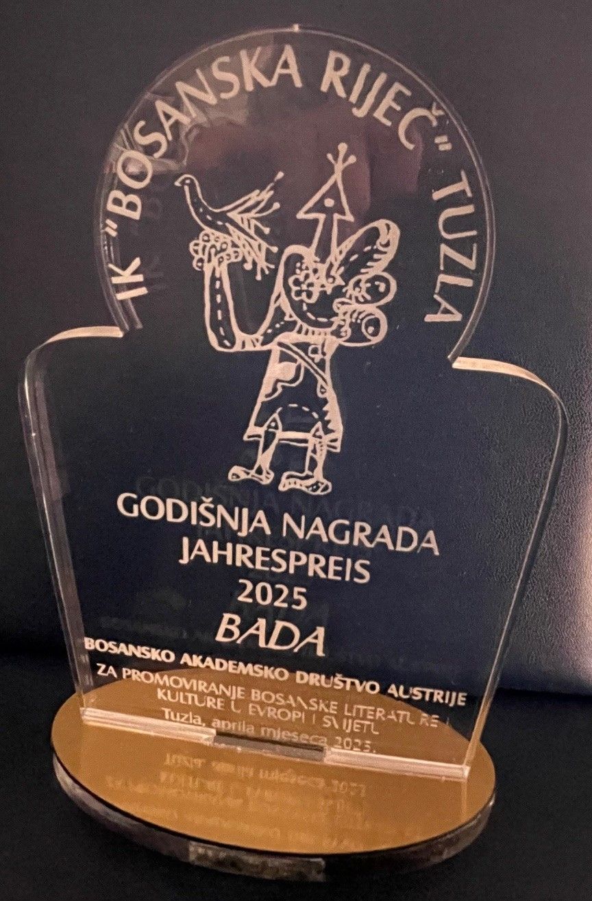 Promocija bh. kulture i identiteta: Godišnja nagrada za BADA od 'Bosanske riječi'