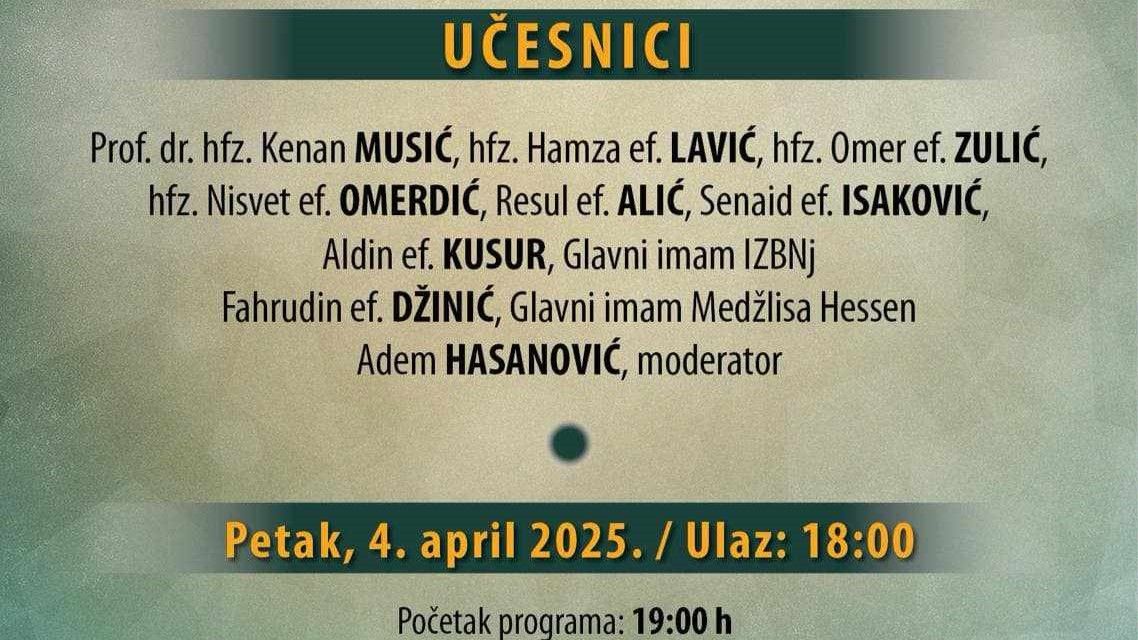 Bajramska akademija održat će se u gradiću Mühlheim am Main u blizini gradova Frankfurt i Offenbach,