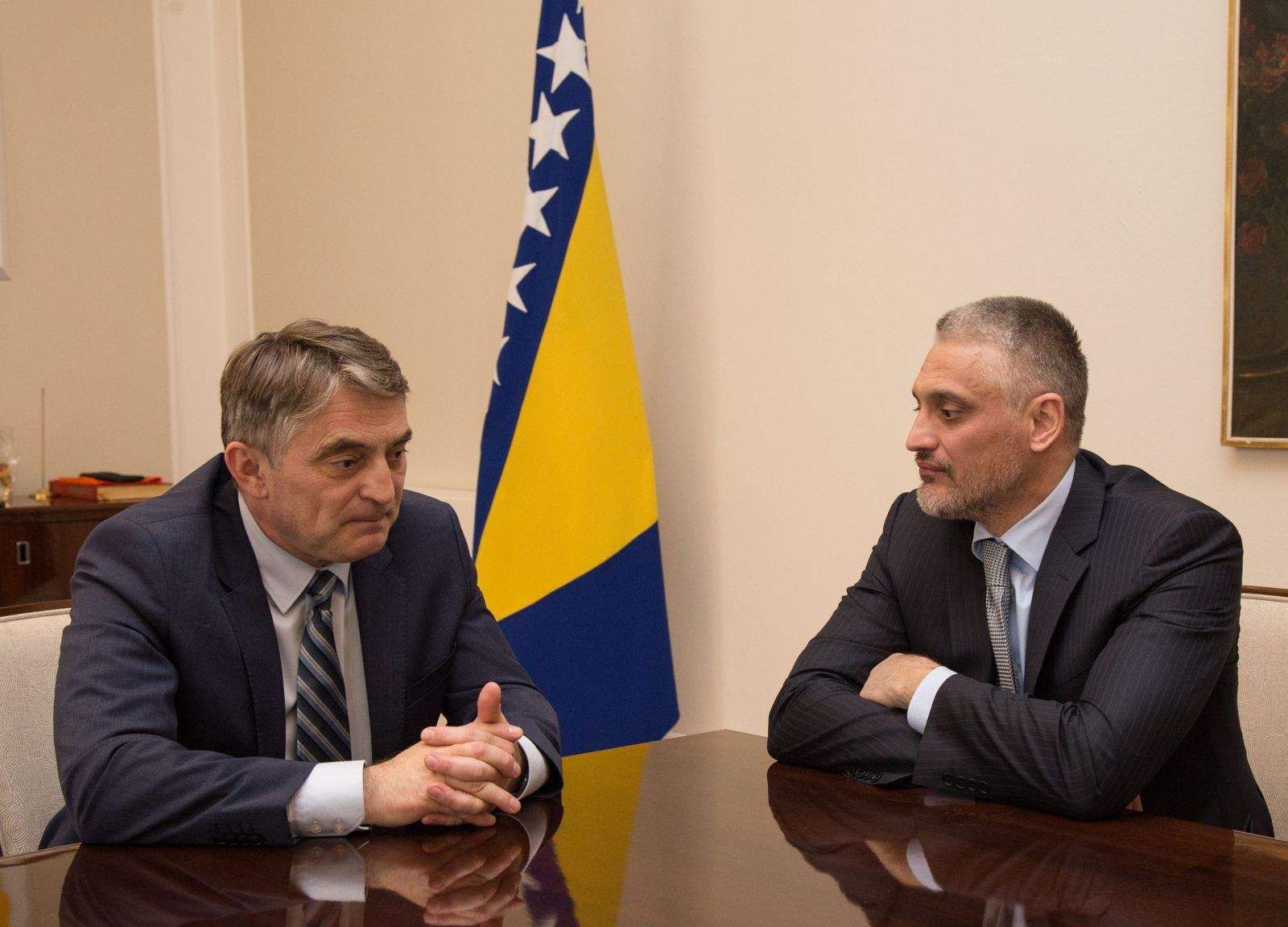 Jovanović je bio pro bono savjetnik Komšića od 2019. do 2022. godine