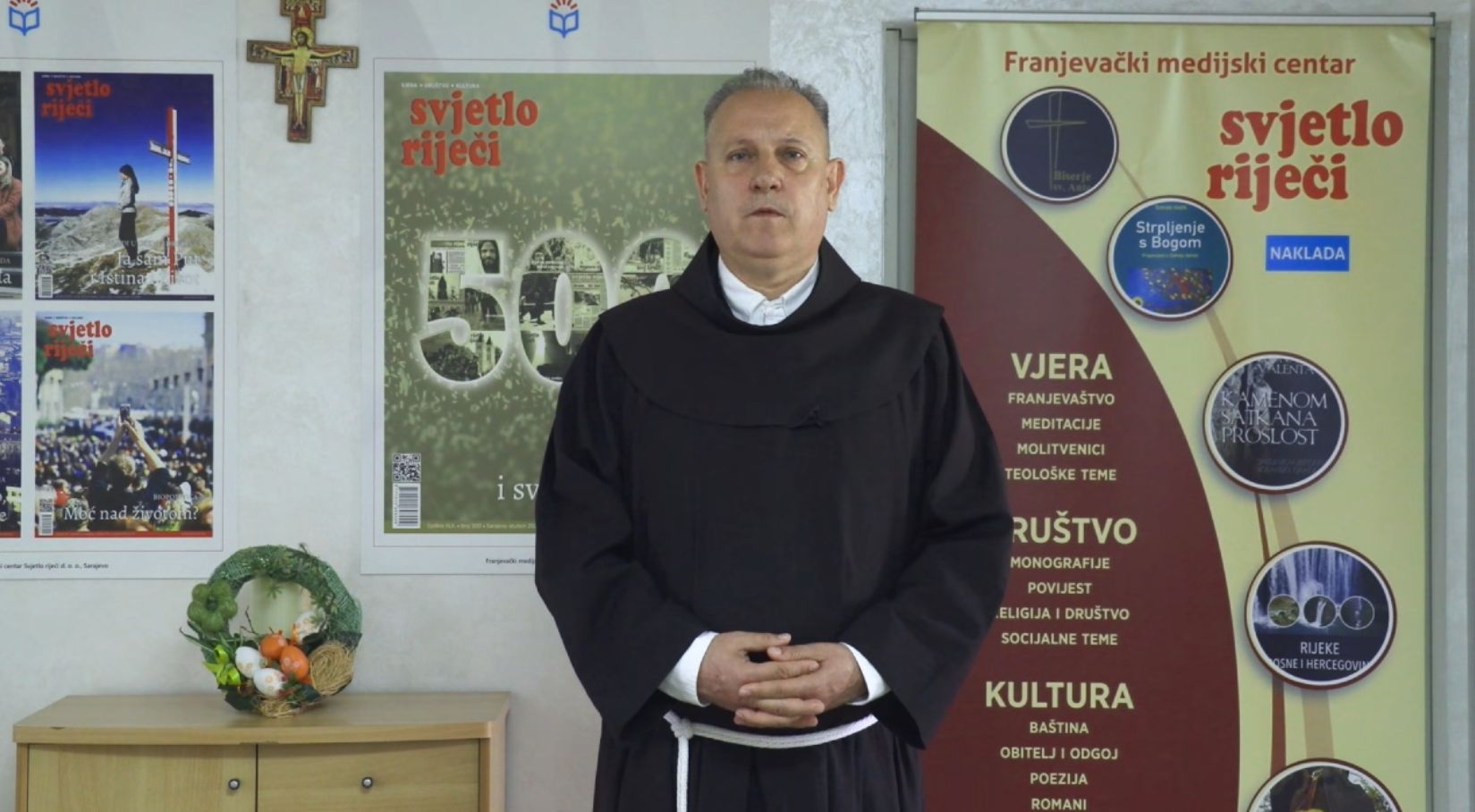 " Vjera nije samo utjeha u teškim vremenima, već je i pokretačka snaga koja nas potiče na uvijek aktivno i mudro djelovanje te činjenje dobra."