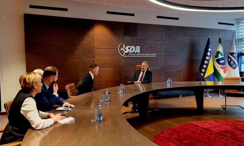 Izetbegović se sastao sa potpredsjednikom vlade Sjeverne Makedonije Arbenom Fetaijem