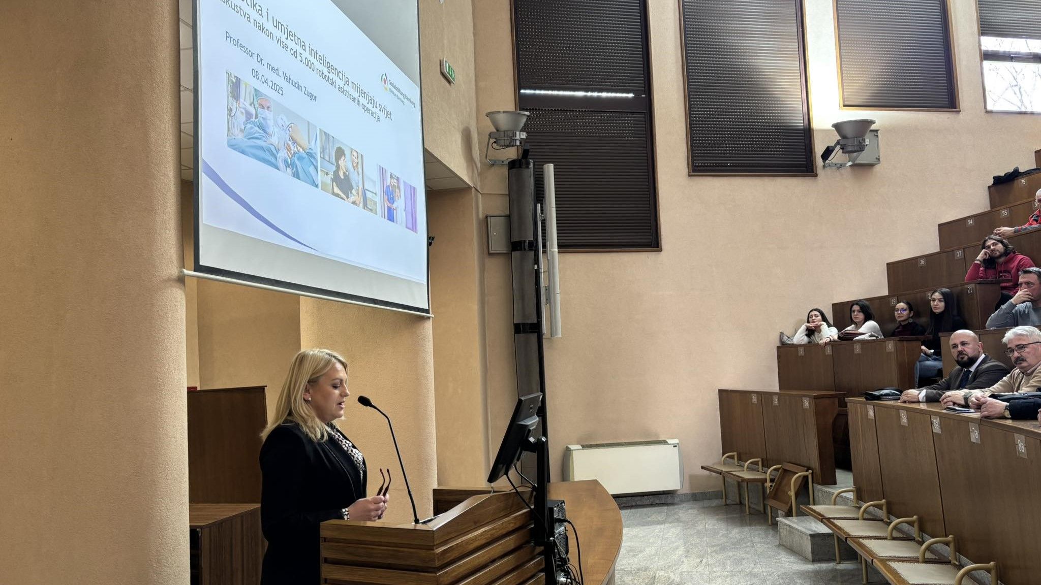 Dr. Vahudin Žugor održao predavanje na Medicinskom fakultetu u Sarajevu