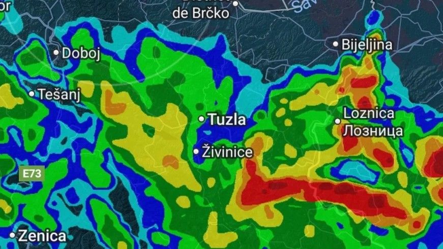 Snažni pljuskovi s grmljavinom pogodili dijelove BiH: Pratite uživo razvoj nevremena
