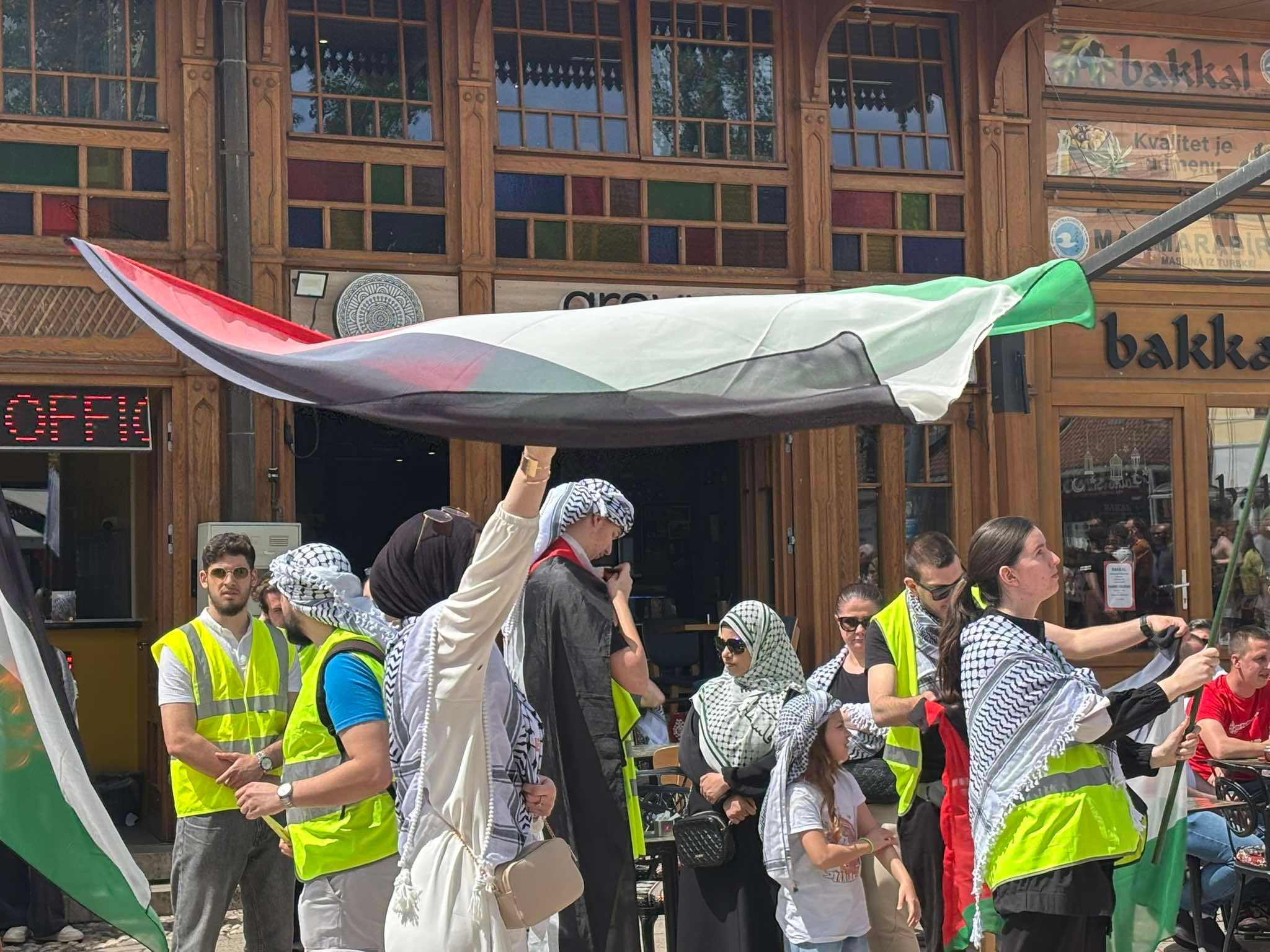 Sarajevo progovorilo za Gazu: Građani u tišini osudili zločine i stali uz narod Palestine