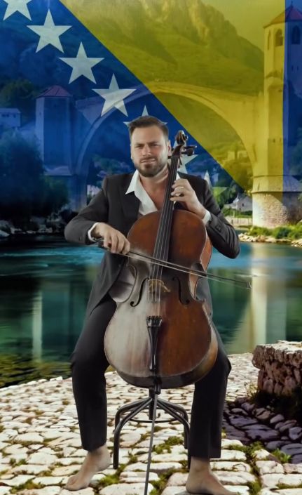 U Bosanaca i Hercegovaca puno srce! Hauser pokazao kako 'Prvi poljubac' zvuči na violončelu