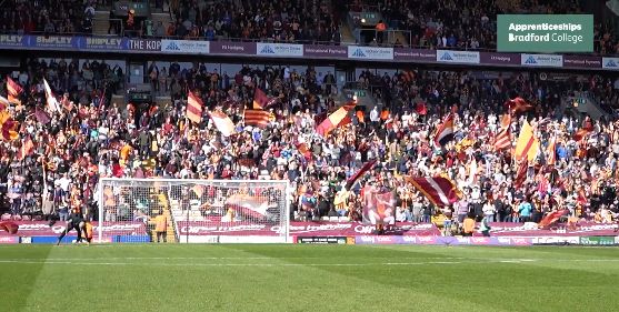 Trenutno vlada velika euforija u Bredfordu                                   