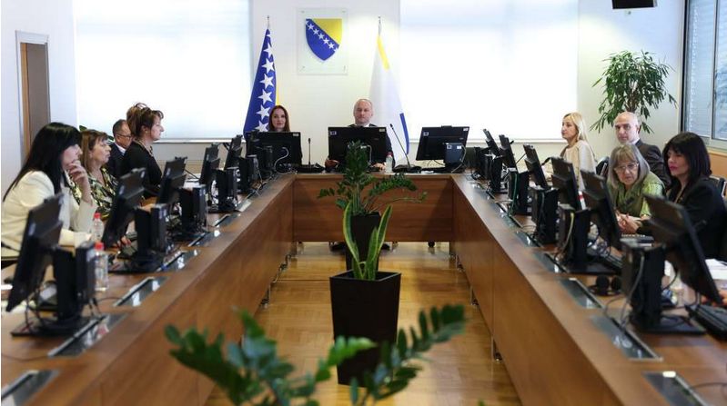 Na sjednici su i imenovanja predsjednika općinskih sudova u Gračanici i Zavidovićima