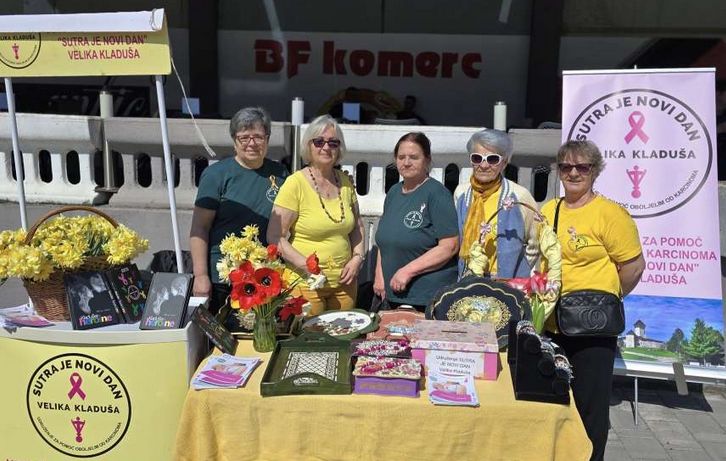 Cilj ove aktivnosti bio je ohrabriti žene da redovno obavljaju preventivne preglede