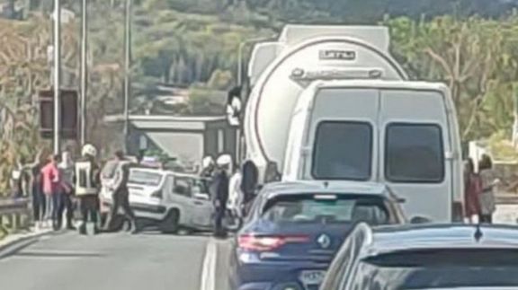 Sudar se dogodio kod skretanja za Forticu                               