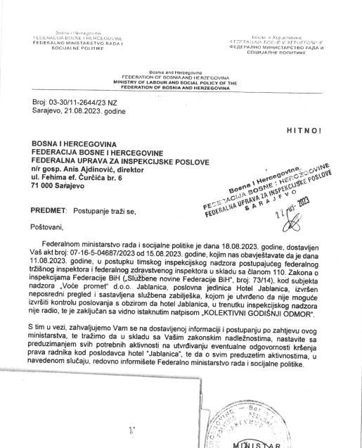 Teme poput nasilja i kršenja prava radnika su, nažalost, veoma teške za procesuiranje i nerijetko se godinama razvlače pred institucijama i sudovima