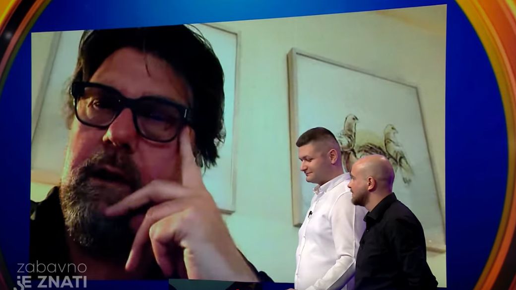 Žalica se uključio u emisiju 'Zabavno je znati' i uputio jasnu poruku takmičarima