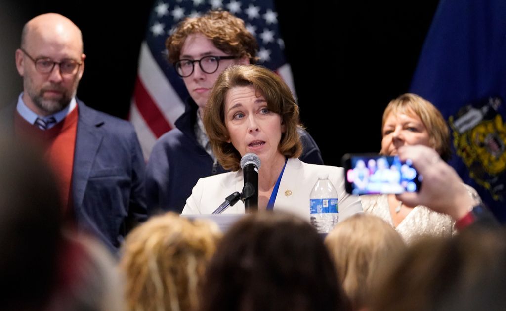 Danas su stanovnici Wisconsina odbranili napad bez presedana na našu demokratiju, rekla je ona