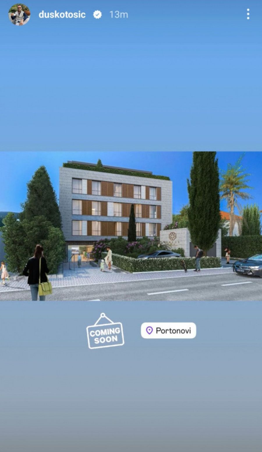Duško Tošić nakon razvoda ne gubi vrijeme, pokrenuo biznis u Crnoj Gori