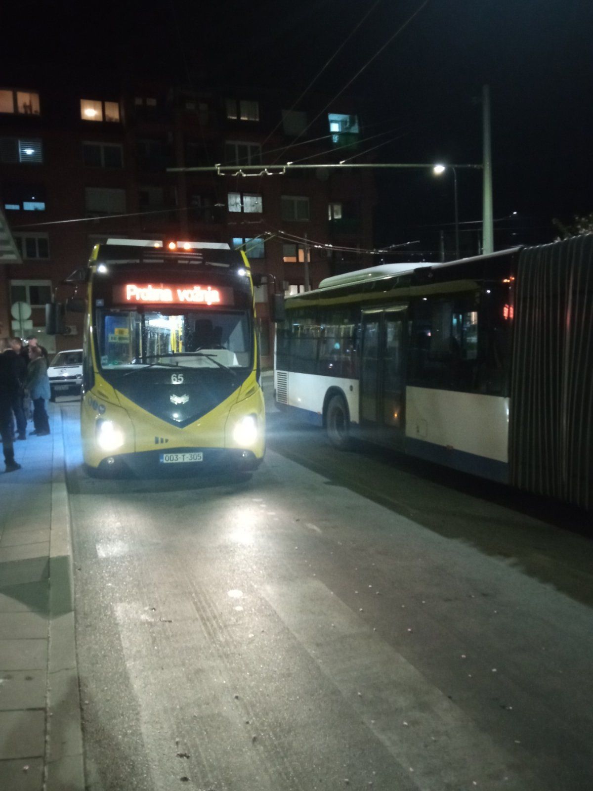 Još uvijek nije poznat tačan datum upostavljanja trolejbuske linije do Vogošće.