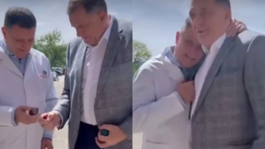 Vlado Đajić i Milorad Dodik tucali se jajima: Dali ste mi bolje, vi uvijek dajete bolje