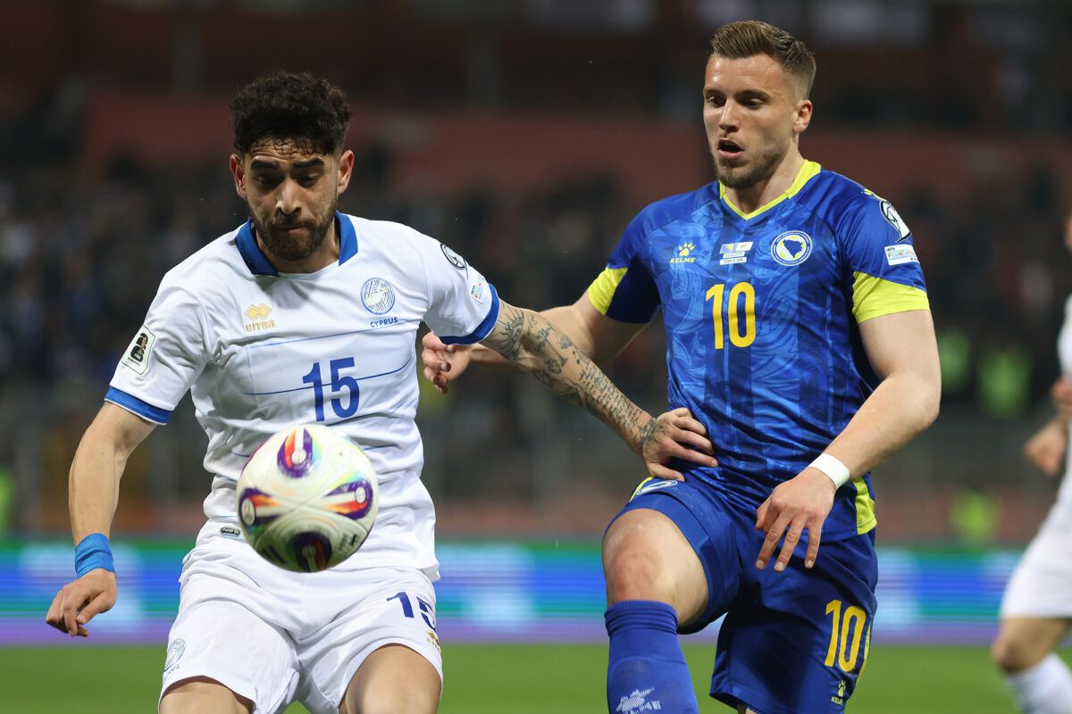 Na novoj listi selekcija Bosne i Hercegovine zauzima 70. mjesto sa 1350 bodova