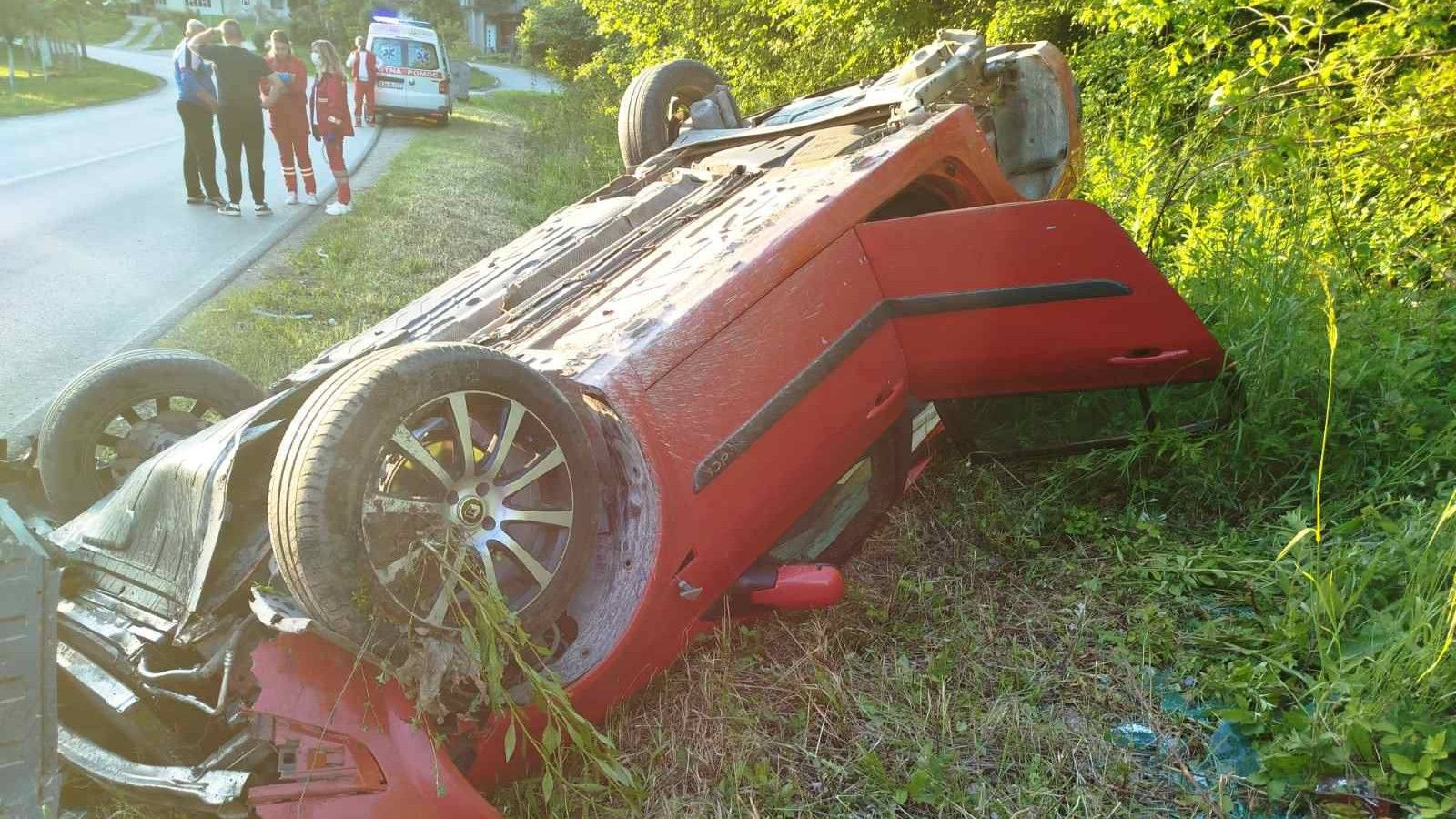 Vatrogasno spasilačka brigada Banja Luka učestvovala je u pružanju pomoći i izvlačenju povrijeđenog