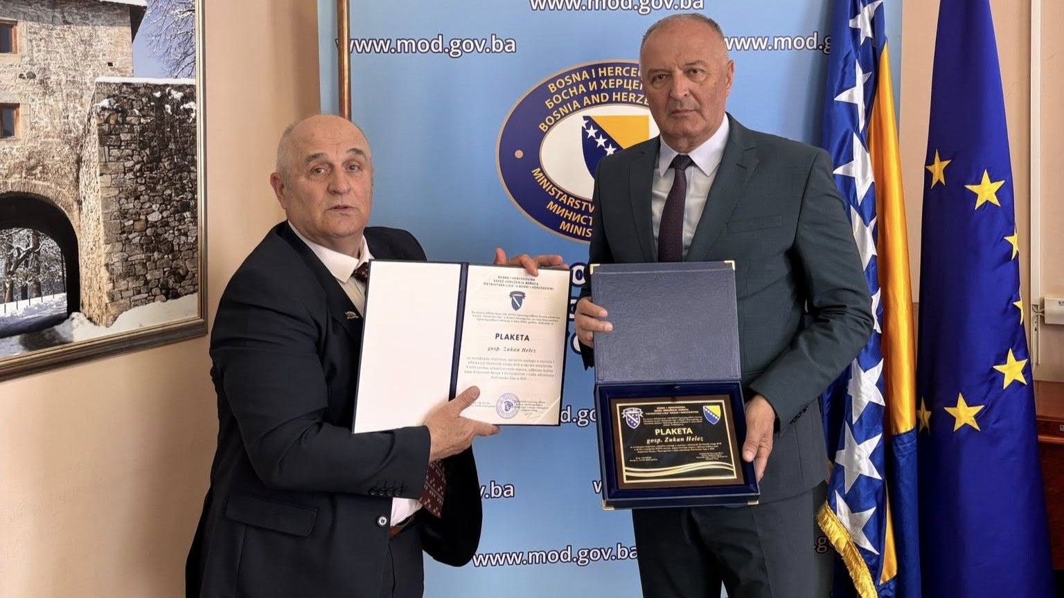 Helez sa predstavnicima Patriotske lige BiH: Oni su bili osnova iz koje se razvila Armija RBiH