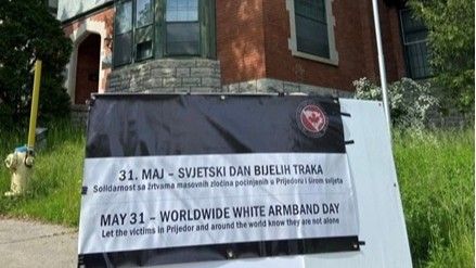 Ispred Ambasade Bosne i Hercegovine u Otavi obilježen 31. maj Međunarodni dan bijelih traka