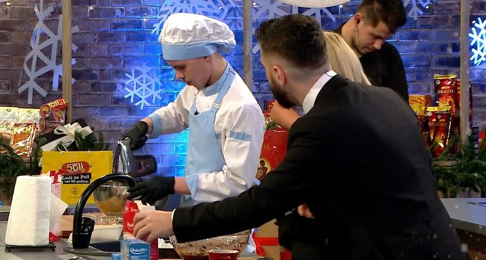 Potom su se okušali u pravljenu brownieja za za djecu bez roditeljskog staranja u Domu Bjelave